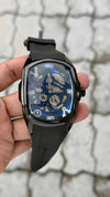 Coruu_m  luxury skeleton automatic Similar to the Admirals Cup Challenge series  automatic skeleton Back opne  premium silicone  (Rabar)