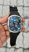 Coruu_m  luxury skeleton automatic Similar to the Admirals Cup Challenge series  automatic skeleton Back opne  premium silicone  (Rabar)