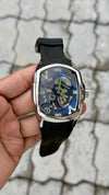 Coruu_m  luxury skeleton automatic Similar to the Admirals Cup Challenge series  automatic skeleton Back opne  premium silicone  (Rabar)