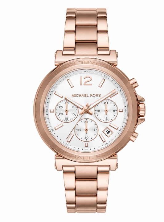 Michael l Kors Maren MK7494 Rosegold White