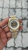 ARMANN_I AR60091 skeleton  Automatic movement skeleton dial premium stainless steel strap