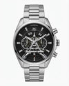 Tagg heuee_r Carrerr_a CAL 1887 silver black dail