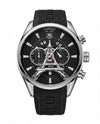 Tagg heuee_r Carrerr_a CAL 1887 silver black dail
