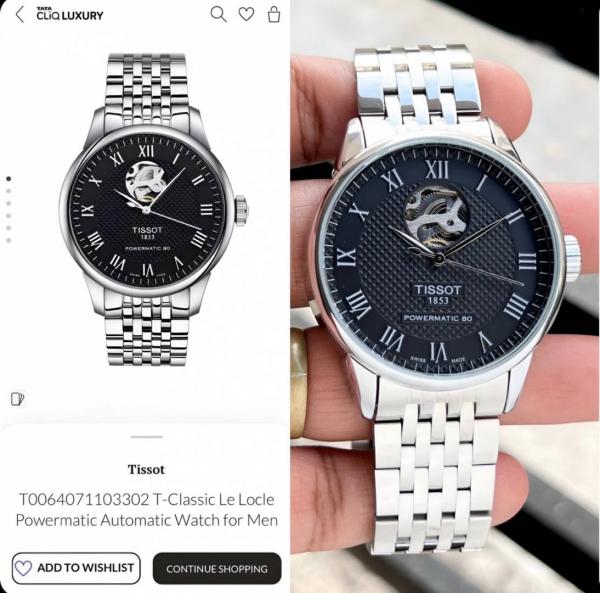 Tisso 1853 Powermatic Automatic Heavy Quality With All Tagging K08