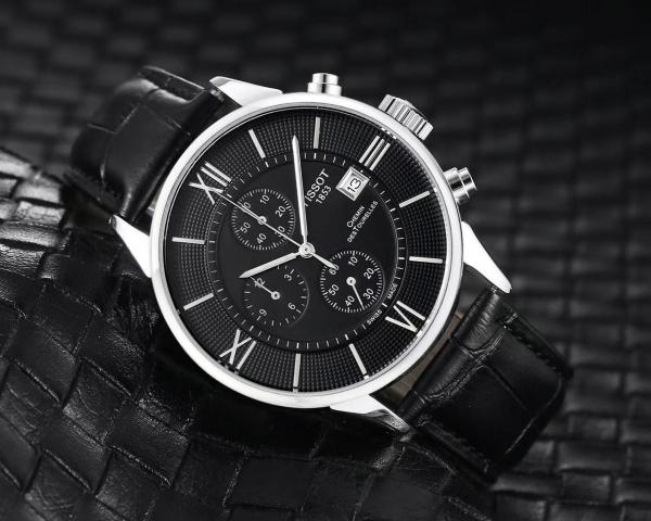 Tissoo_t 1853 Chemin Black-Silver-Black