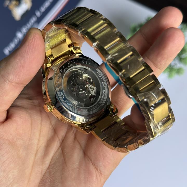 Tommy Hilfige Automatic Skeleton Dial (Back Open)