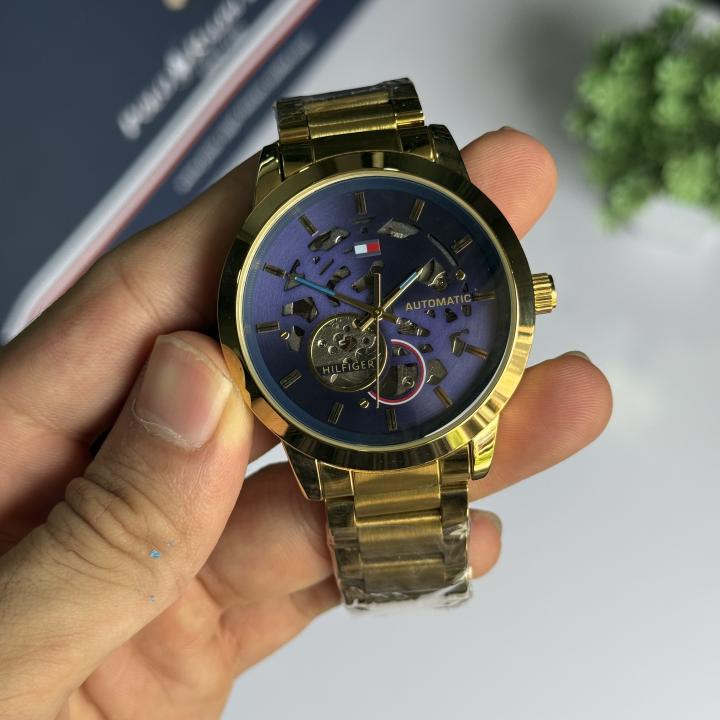 Tommy Hilfige Automatic Skeleton Dial (Back Open)
