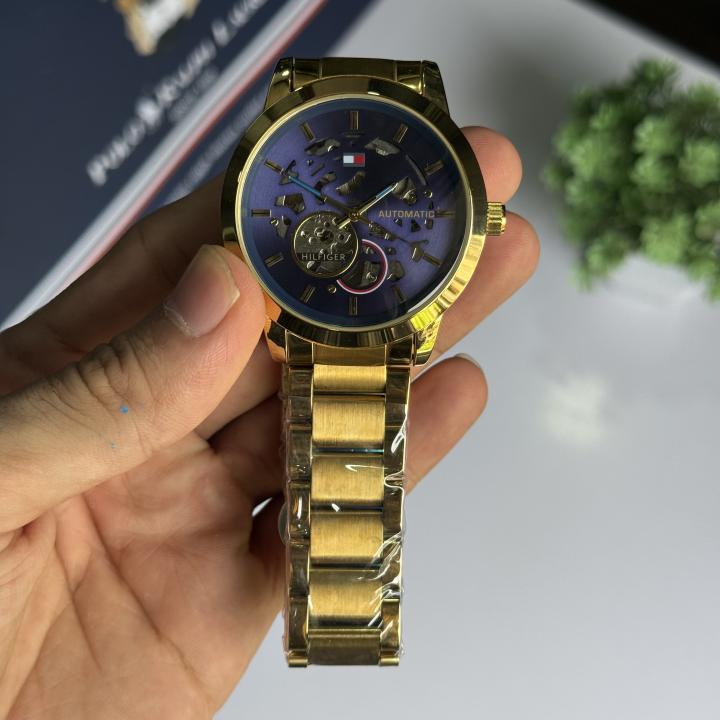 Tommy Hilfige Automatic Skeleton Dial (Back Open)