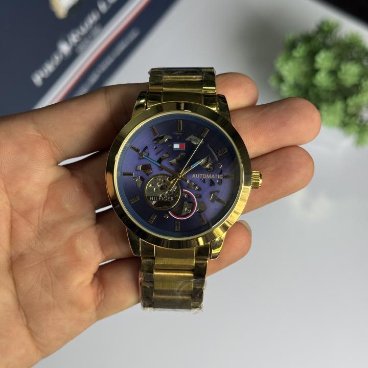 Tommy Hilfige Automatic Skeleton Dial (Back Open)