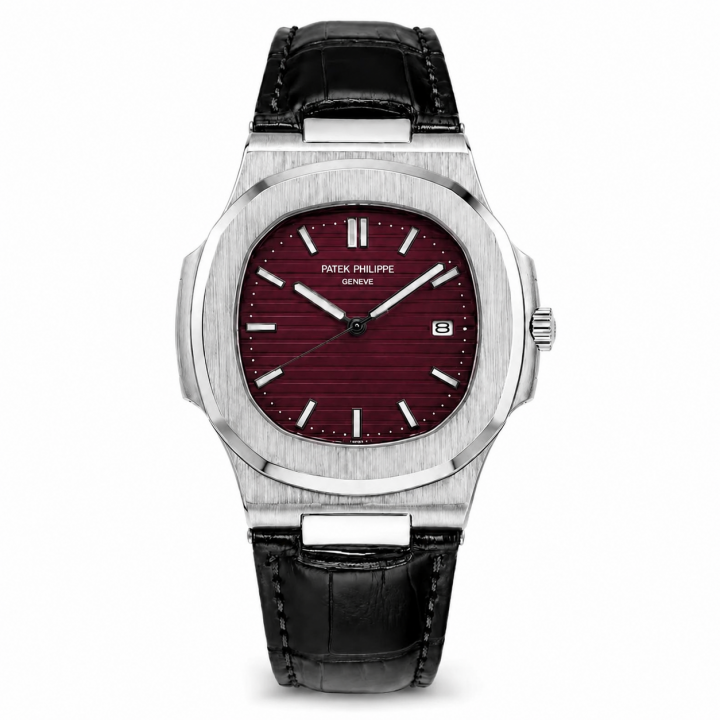 Patek Phillippe PP Belt Maroon Dial