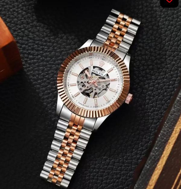 Rolee_x Automatic Rose Gold_White Dial