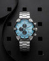 Diesee_l Spiked silver Sky Blue