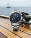 Seiko Prospex Chronograph Silver-Blue