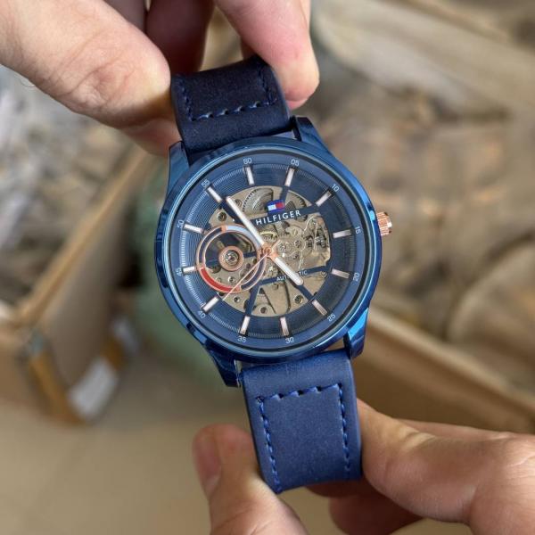 Tommy Hilfige Automatic Skeleton Dial (Back Open)