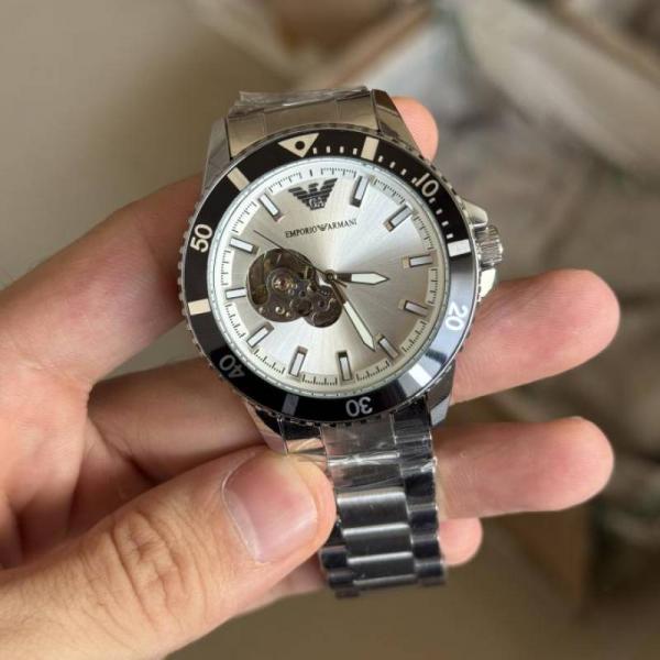 Emporio Arma Automatic Silver White (Open back)