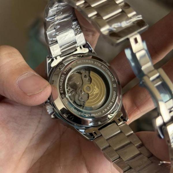 Emporio Arma Automatic Silver Black (Open back)
