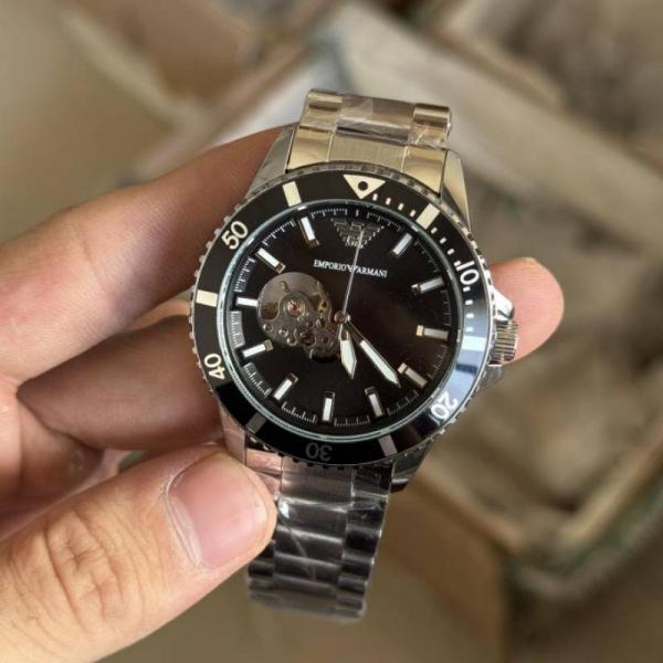Emporio Arma Automatic Silver Black (Open back)