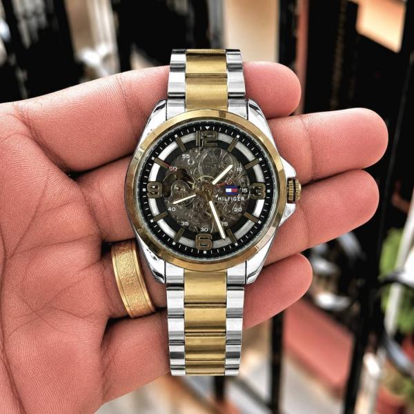 Tommy Hilfige Skeleton Automatic watch