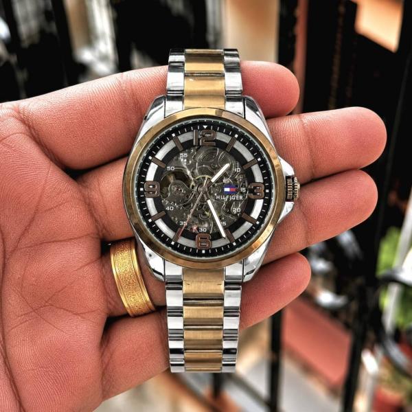 Tommy Hilfige Skeleton Automatic watch