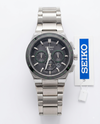 Seiko Astron Silver Black Dial