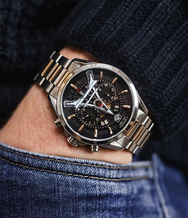 Tag Heuee_r Carrera Paris EiffelTower Silver-Black