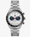Tag_g heuuerCarrera Sport Chronograph 44mm silver white