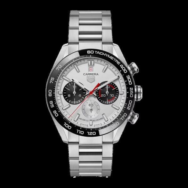 Tag_g heuuerCarrera Sport Chronograph 44mm silver white
