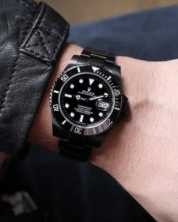 Roleex Oyster Perpetual Submarine Date Full Black