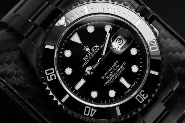 Roleex Oyster Perpetual Submarine Date Full Black