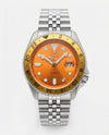 Seiko Gmt Master sliver Orange Dial