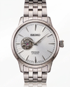 Seiko Presage silver white Dial