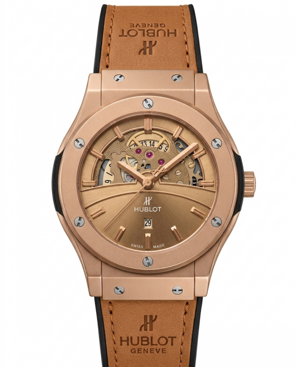 Hublot Big Bang Tourbillon  Brown Leather