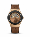 Hublot Big Bang Tourbillon Dark Brown Leather