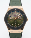 Hublot Big Bang Tourbillon Green Leather