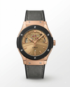 Hublot Big Bang Tourbillon Gray Leather