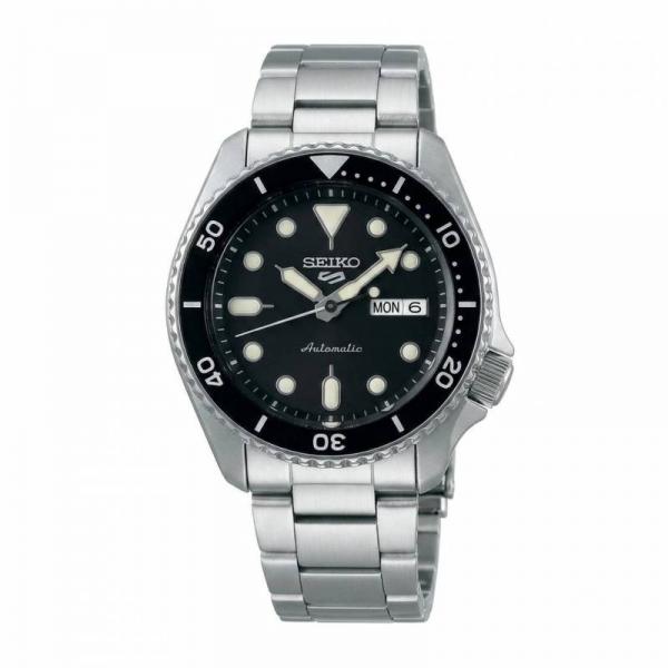 Seiko 5 Sports Automatic silver Black