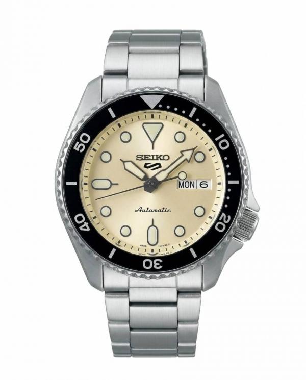 Seiko 5 Sports Automatic silver light yellow