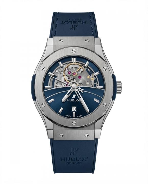 Hublot Big Bang Tourbillon Blue Leather