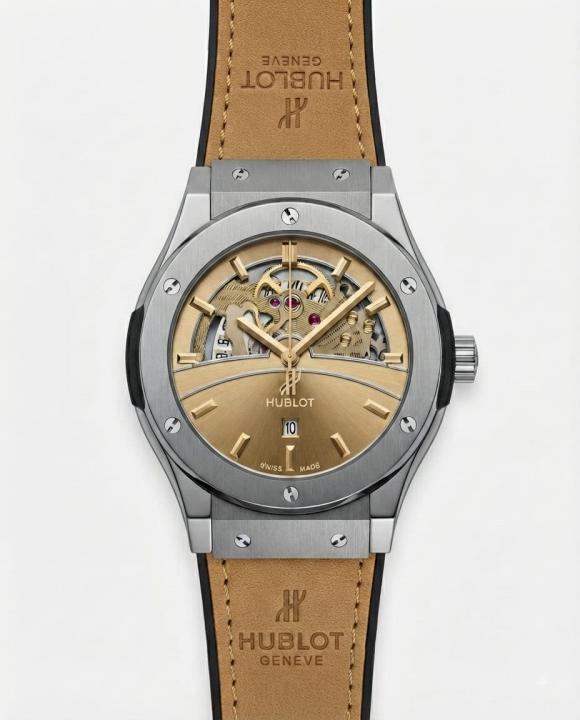 Hublot Big Bang Tourbillon  Brown Leather