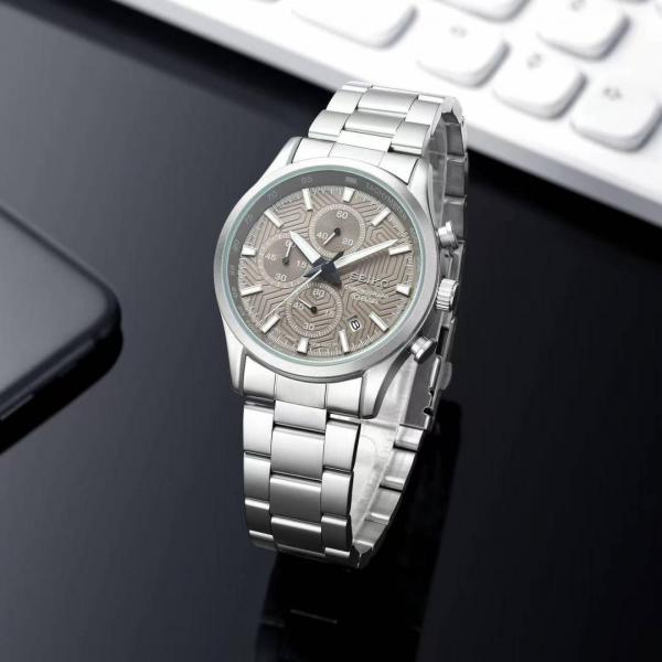 Seiko Prospex Police Tauriko silver gray
