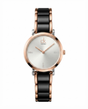 Calvin Kleii_n minimalist Black Two Tone white Dail