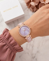 Michael_l Kors  Parker Pave Pink