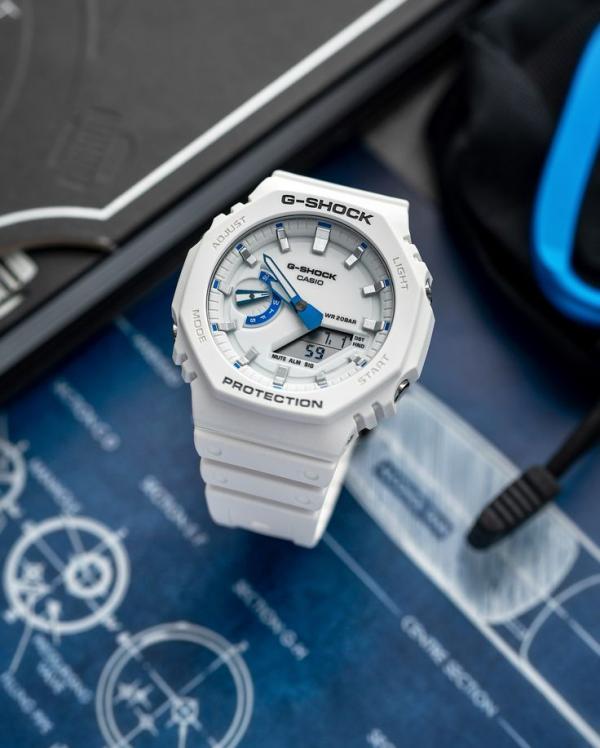 Casio G- Shock GA-2100HDS-7A white