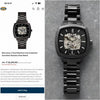Fossii_l x Nick Jonas Machine Luxe Automatic full black