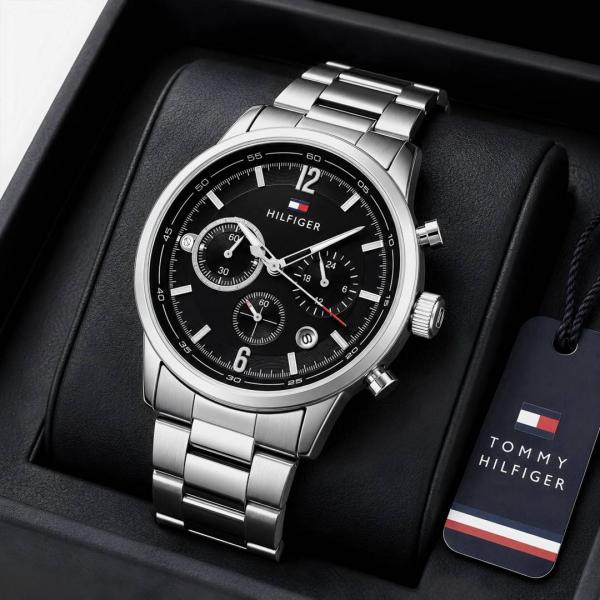 Tommmy Evan silver Black