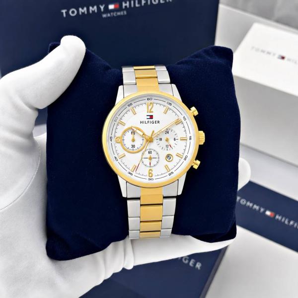 Tommy Evan 2 ton gold white
