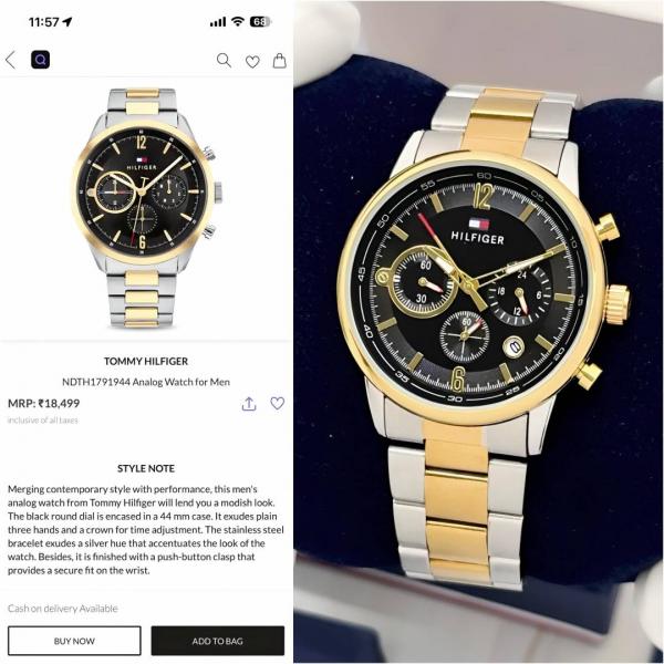 Tommy Evan 2 ton gold black