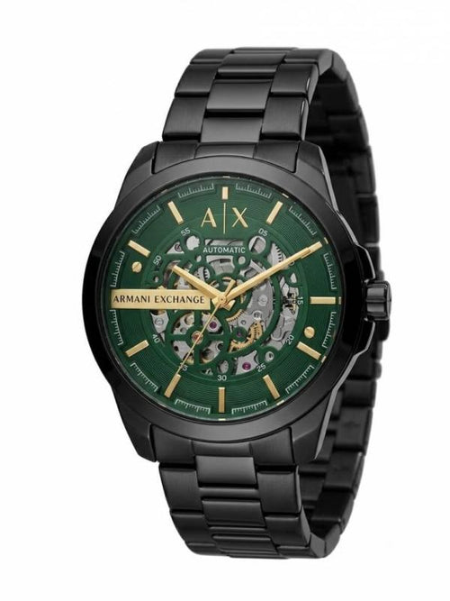 Armaan_i Exchange Ax2418 Hampton Automatic full black and green