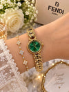 Fenddi Women TIMEPIECES F103300401 Gold Green