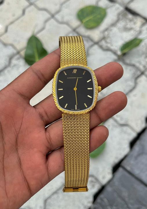 Audemarr_s piguet gold black